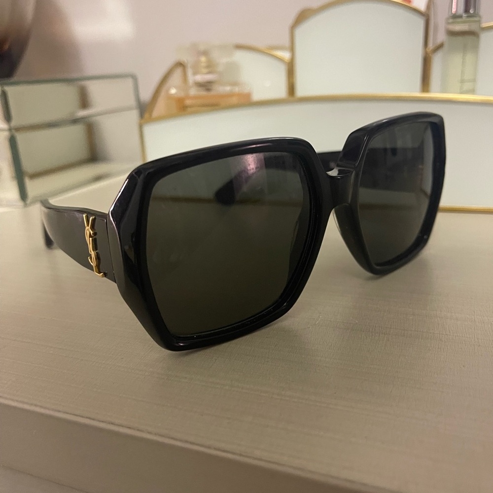 Black YSL sunglasses